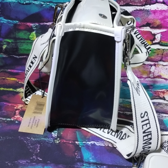 Steve Madden Black BWEBBER TIKTOK Popular Crossbody Bag w/ Air Pod Case $78 - Picture 8 of 16